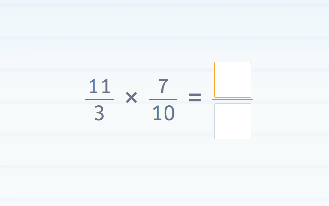 multiplicación de fracciones