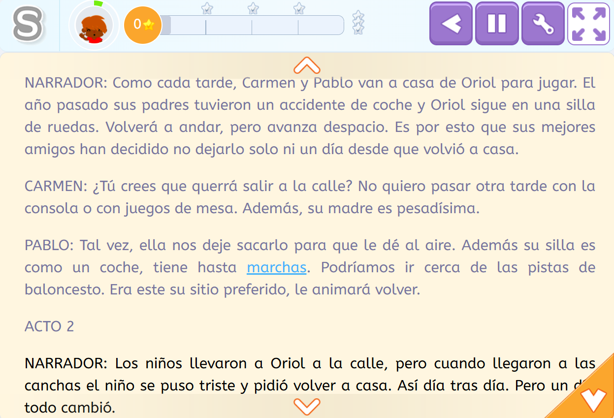 Textos para trabajar la lectura en voz alta.